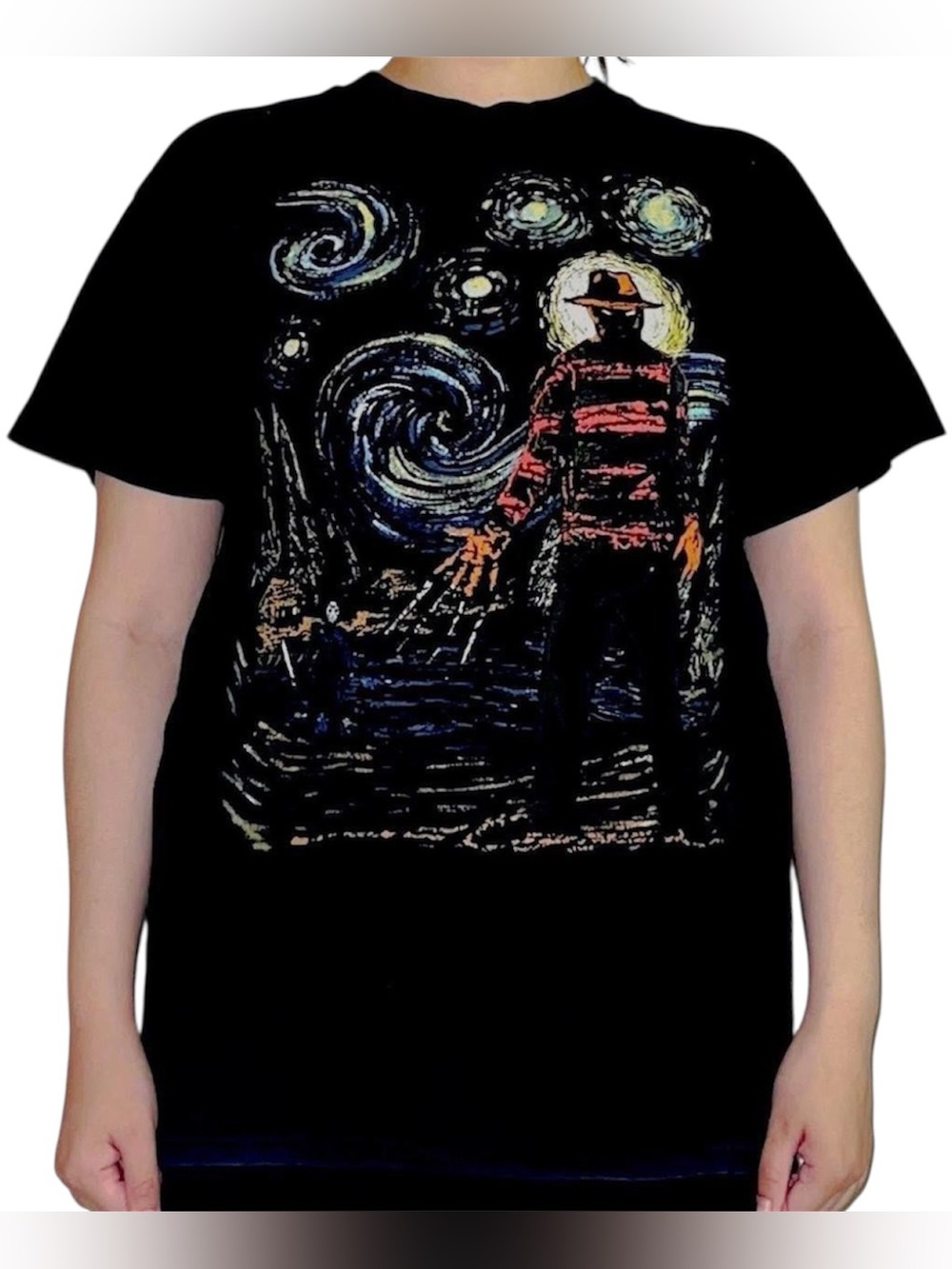 Freddy Krueger Starry Night tshirt.